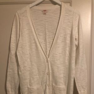 Off-white cardigan